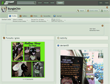 Tablet Screenshot of bunglechiv.deviantart.com