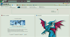 Desktop Screenshot of cynder18.deviantart.com