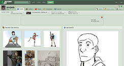 Desktop Screenshot of enojado.deviantart.com