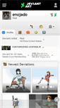 Mobile Screenshot of enojado.deviantart.com