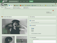Tablet Screenshot of birge.deviantart.com