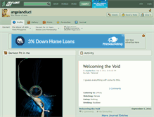 Tablet Screenshot of angelandluci.deviantart.com