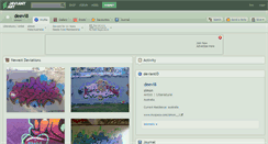Desktop Screenshot of deevi8.deviantart.com