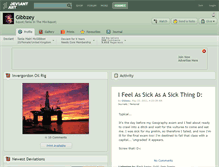 Tablet Screenshot of gibbzey.deviantart.com