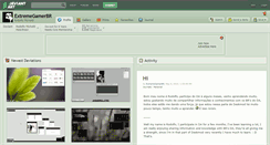 Desktop Screenshot of extremegamerbr.deviantart.com