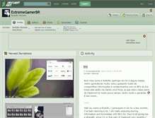 Tablet Screenshot of extremegamerbr.deviantart.com