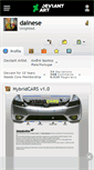 Mobile Screenshot of dainese.deviantart.com