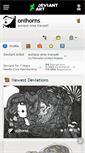 Mobile Screenshot of onihorns.deviantart.com