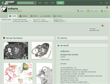 Tablet Screenshot of onihorns.deviantart.com