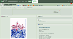 Desktop Screenshot of morthonkdgoblinator.deviantart.com