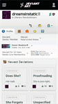 Mobile Screenshot of dreamsinstatic.deviantart.com