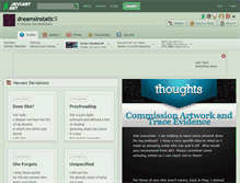 Tablet Screenshot of dreamsinstatic.deviantart.com