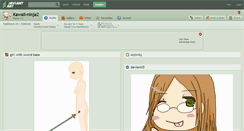 Desktop Screenshot of kawaii-ninja2.deviantart.com