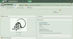 Desktop Screenshot of keira-blacktalon.deviantart.com