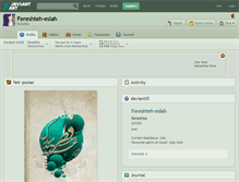 Tablet Screenshot of fereshteh-eslah.deviantart.com