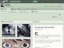 Tablet Screenshot of cadfnd.deviantart.com