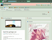 Tablet Screenshot of citizenerased.deviantart.com