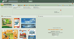 Desktop Screenshot of amandhingra.deviantart.com