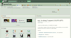 Desktop Screenshot of ignorantturtle.deviantart.com