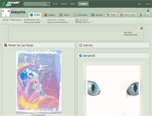 Tablet Screenshot of grasycho.deviantart.com