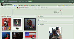 Desktop Screenshot of comicsarecool.deviantart.com