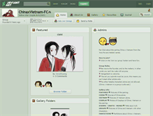 Tablet Screenshot of chinaxvietnam-fc.deviantart.com