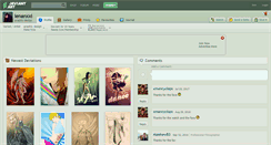 Desktop Screenshot of lenanxxi.deviantart.com