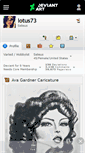 Mobile Screenshot of lotus73.deviantart.com