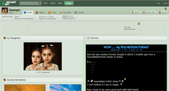 Desktop Screenshot of hamrani.deviantart.com