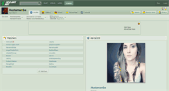Desktop Screenshot of mustamamba.deviantart.com