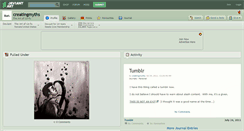Desktop Screenshot of creatingmyths.deviantart.com