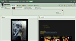 Desktop Screenshot of icarosteel.deviantart.com