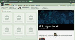 Desktop Screenshot of dagwam.deviantart.com