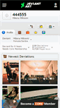 Mobile Screenshot of 444555.deviantart.com