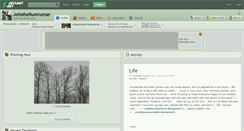 Desktop Screenshot of johotherumrunner.deviantart.com