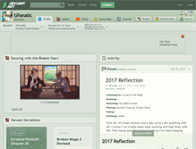 Tablet Screenshot of gfanatic.deviantart.com