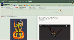 Desktop Screenshot of dragongirl117.deviantart.com