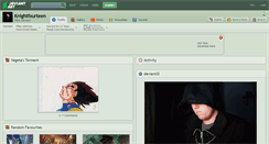 Desktop Screenshot of knightfourteen.deviantart.com