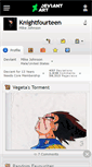 Mobile Screenshot of knightfourteen.deviantart.com