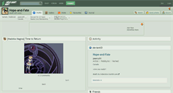 Desktop Screenshot of hope-and-fate.deviantart.com