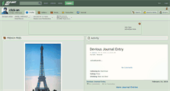 Desktop Screenshot of click-on.deviantart.com