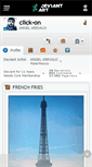 Mobile Screenshot of click-on.deviantart.com