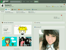 Tablet Screenshot of funsize12.deviantart.com