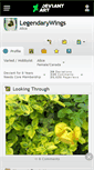 Mobile Screenshot of legendarywings.deviantart.com