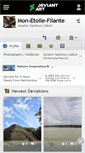 Mobile Screenshot of mon-etoile-filante.deviantart.com