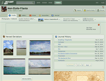 Tablet Screenshot of mon-etoile-filante.deviantart.com