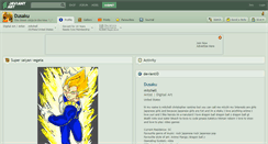 Desktop Screenshot of dusaku.deviantart.com