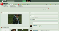 Desktop Screenshot of monkeyhill.deviantart.com