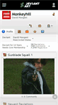 Mobile Screenshot of monkeyhill.deviantart.com