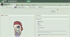 Desktop Screenshot of blueluv776.deviantart.com